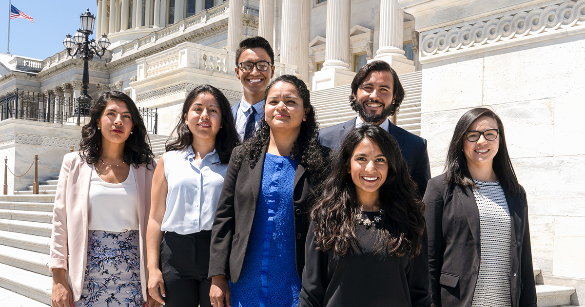 DACA Facts: Dreamers stand outside capitol building to tell Congress to pass a permanent legislative solution
