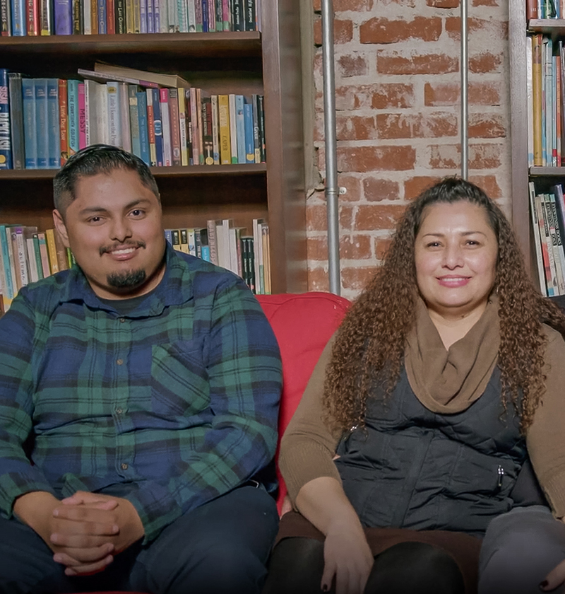 Evelyn, a TPS holder from El Salvador, is pictured with her husband and two of her children, who are both U.S. citizens.