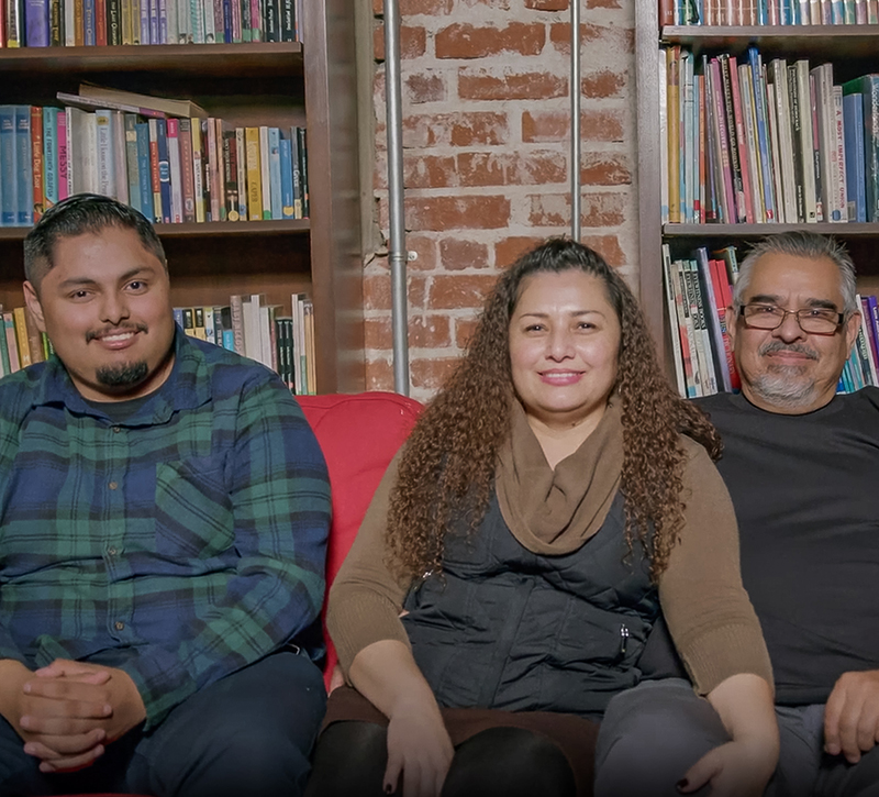 Evelyn, a TPS holder from El Salvador, is pictured with her husband and two of her children, who are both U.S. citizens.