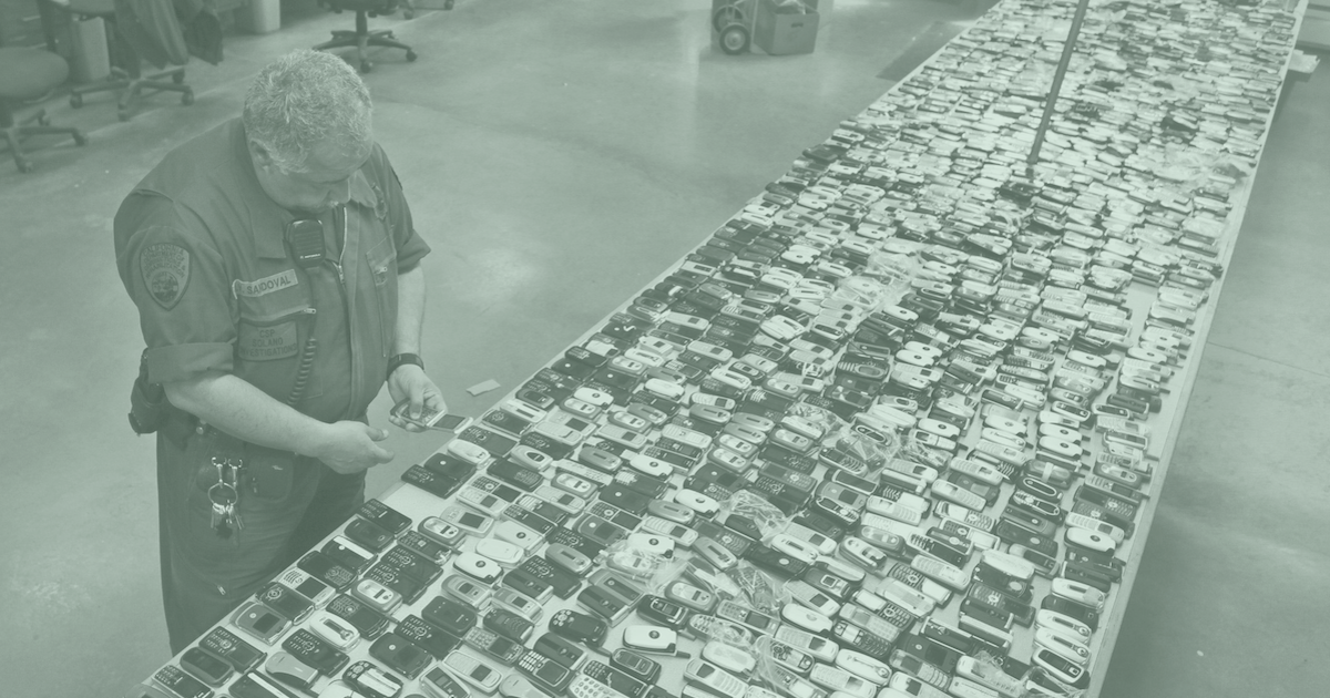 Just a Minute on Cell Phones as Contraband