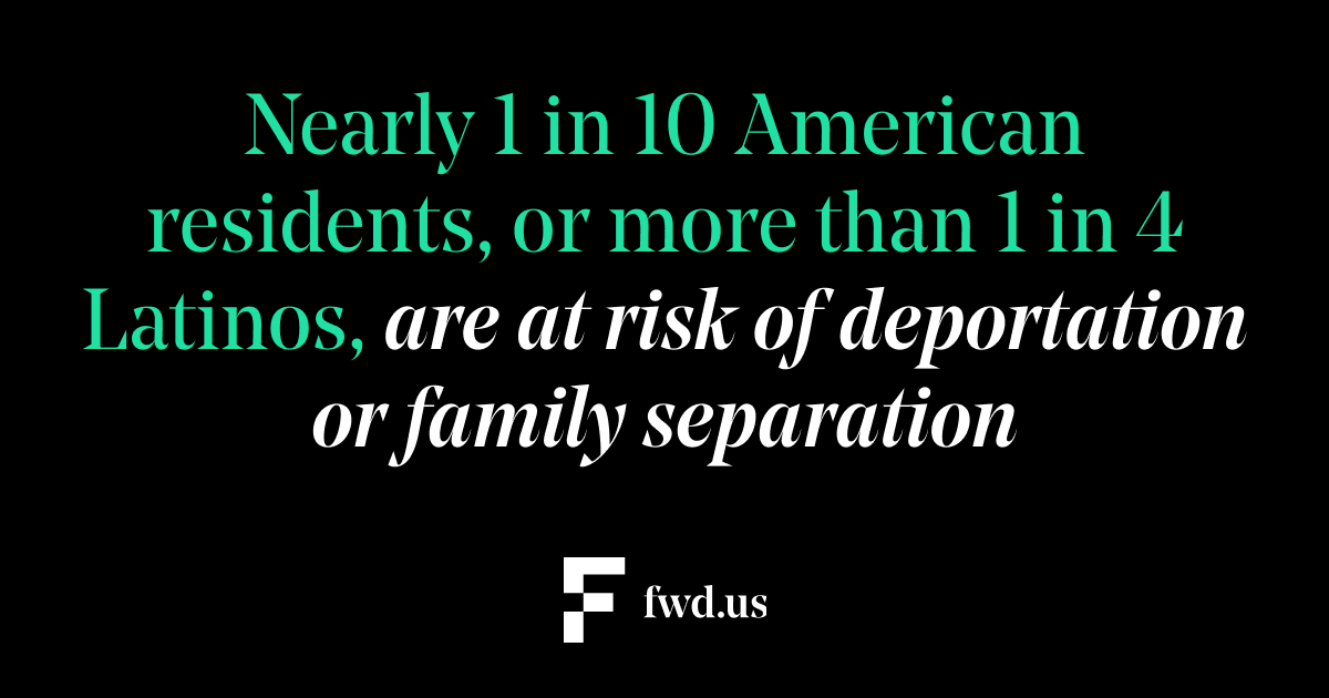 1 in 10 American residents are at risk of family separation